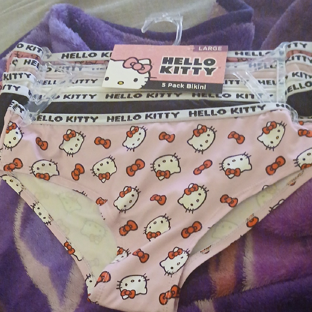 Hello Kitty Pink Kids Bikini Set